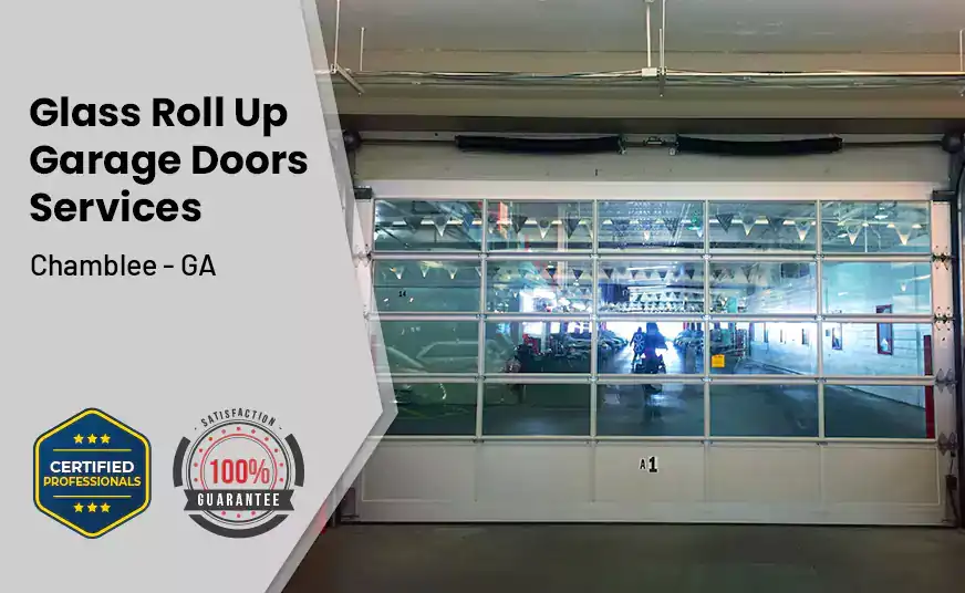 Glass Roll Up Garage Door Chamblee - GA 