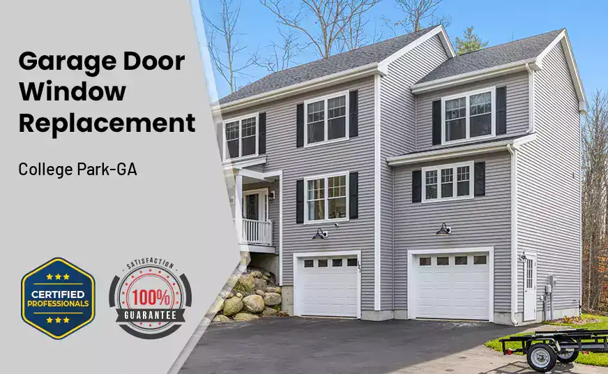 Garage Door Window Replacement College Park-GA 