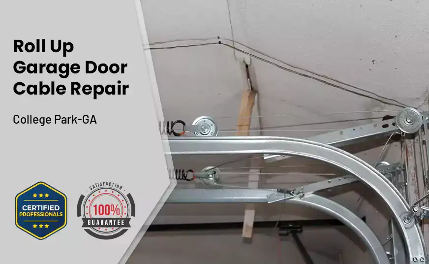 Roll Up Garage Door Cable Repair College Park-GA 