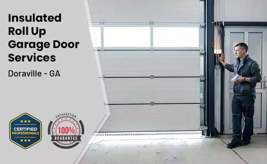 Insulated Roll Up Garage Door Doraville - GA 