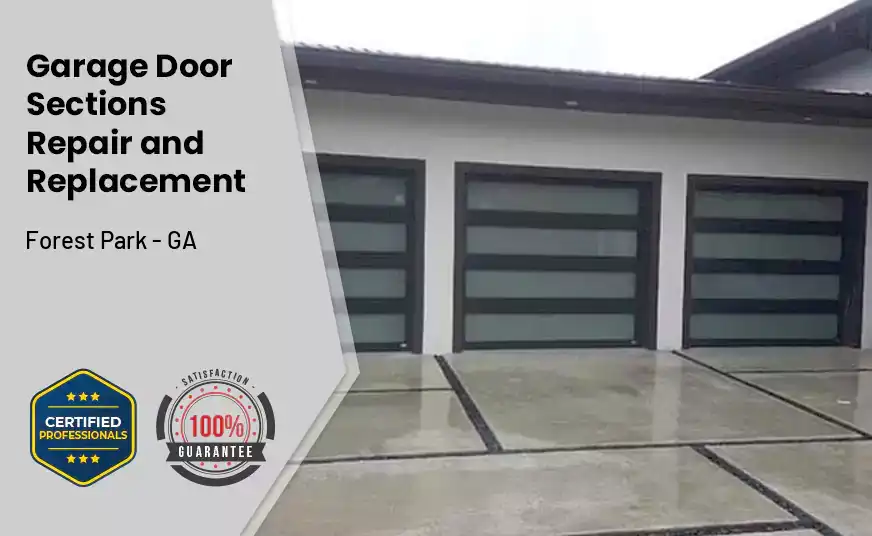 Garage Door Sections Repair and Replacement Forest Park - GA 