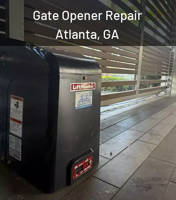  Gate Opener Repair Atlanta, GA