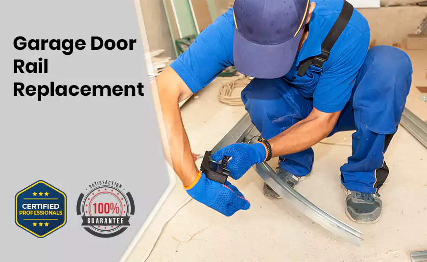Garage Door Rail Replacement in Kennesaw, GA
