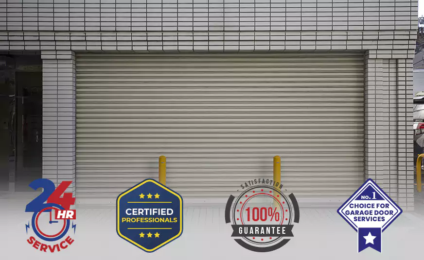 New Amarr Automatic Roll Up Garage Doors Installation in Kennesaw, GA