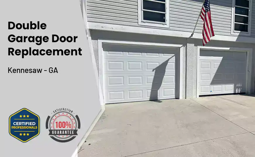 Double Garage Door Replacement Kennesaw - GA 