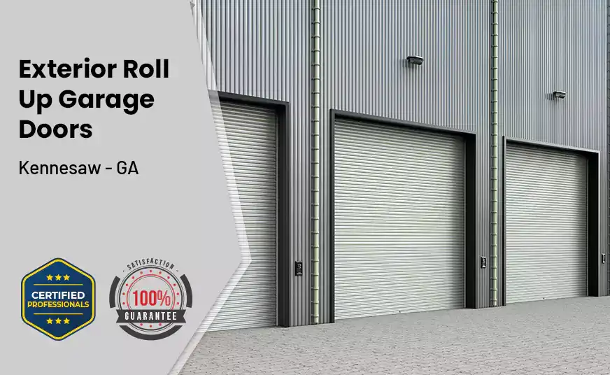 Exterior Roll Up Garage Doors Kennesaw - GA 