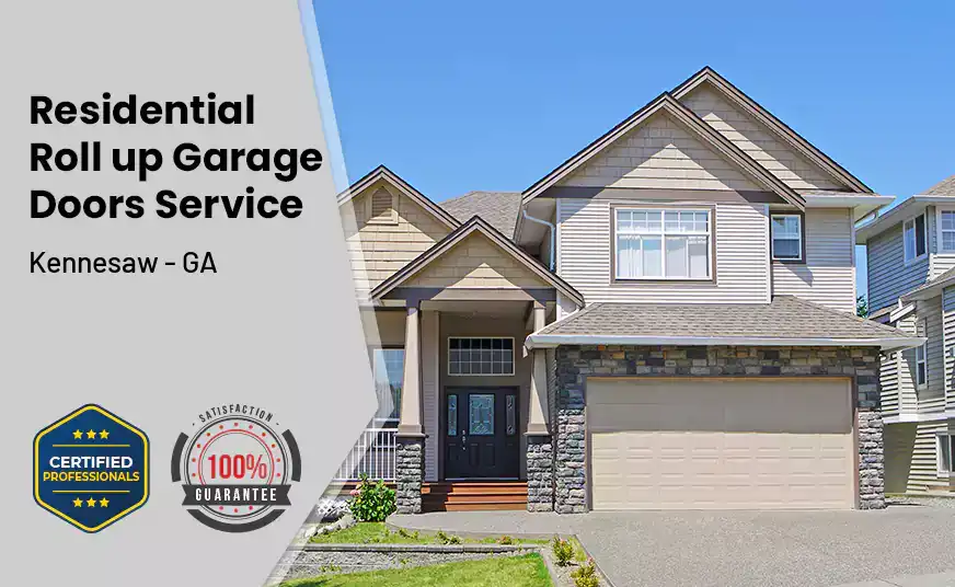 Residential Roll Up Garage Door Kennesaw - GA 