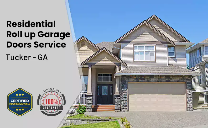 Residential Roll Up Garage Door Tucker - GA 